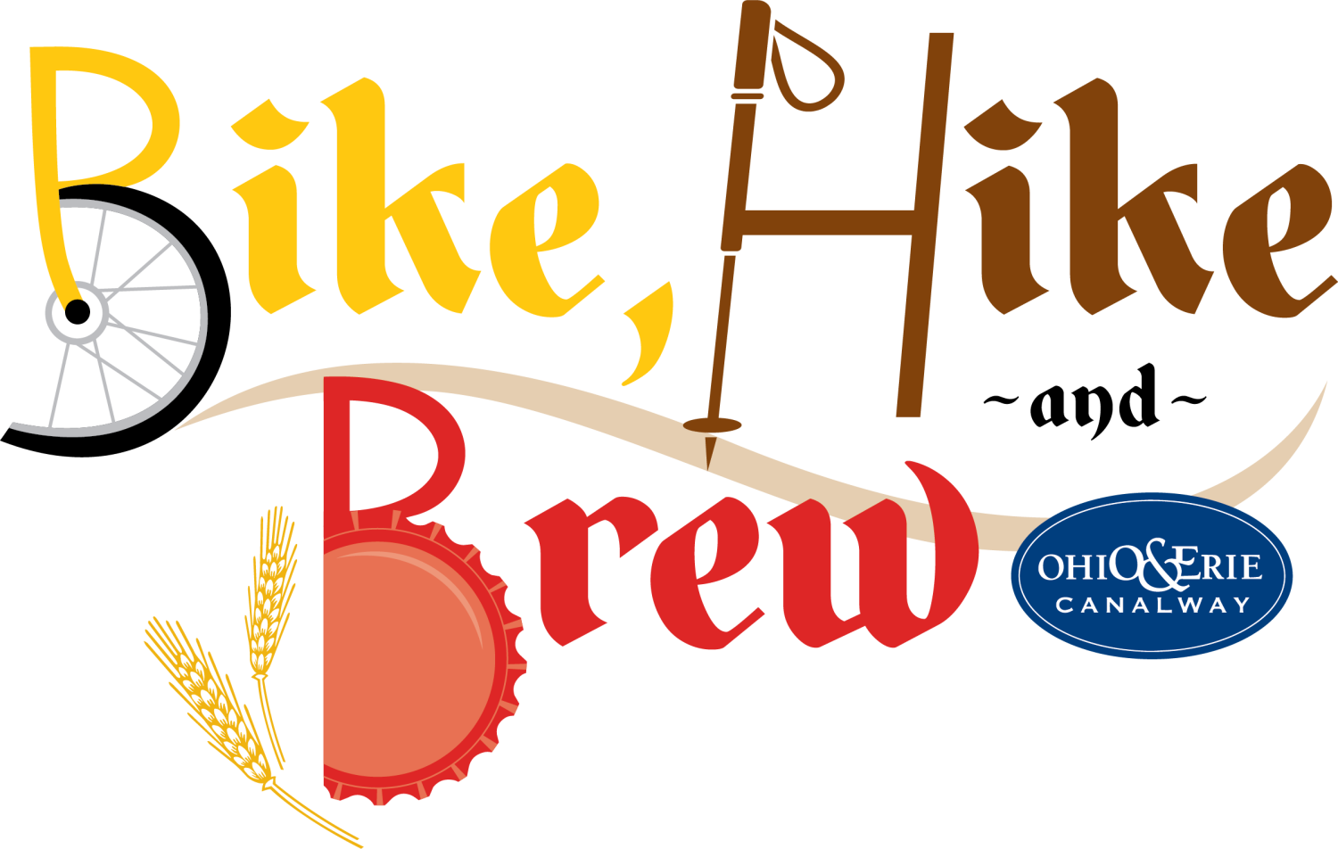 2025 Bike Hike Brew logo