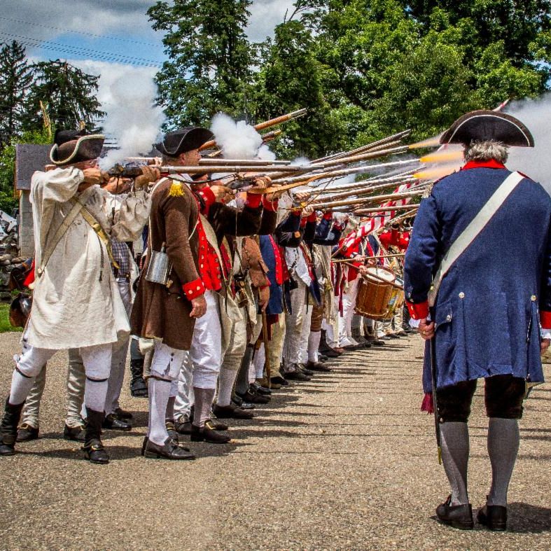 Fort Laurens Memorial reenactment